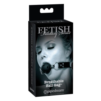 FETISH FANTASY SERIES LIMITED EDITION BREATHABLE BALL GAG BLACK