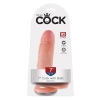 Dildo King Cock 18 cm z jądrami jasne Pipedream