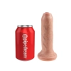 Dildo King Cock 6 cali nieobrzezany jasny