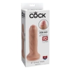 Dildo King Cock 6 cali nieobrzezany jasny