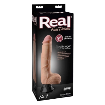 Dildo realistyczne z przyssawką Real Feel Deluxe No. 7 Pipedream