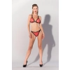 GP PRINTED BRA & PANTY SET, L