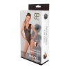 GP PRINTED DATEX STRIPED TEDDY BLACK, XL