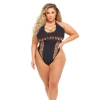 HOT TOO HANDLE BODYSUIT BLACK, QUEEN