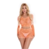 LEAF IT TO ME SHORT SET ORANGE, OS