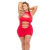 CANT COMMIT DRESS RED, QUEEN