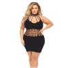 RICH B PHASE DRESS BLACK, QUEEN