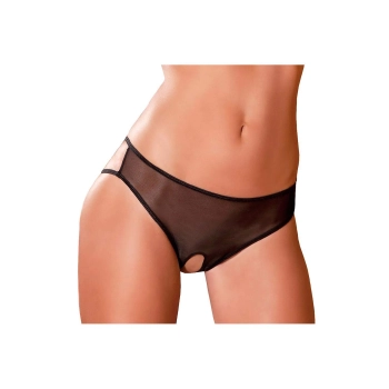Majtki boyshort bez kroku cage back Rene Rofe czarne M/L