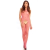 INDUSTR. NET SUSPENDER BODYSTOCK. PINK