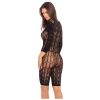 EXOTIC GEOMETRY BODYSTOCKING BLACK, S/M