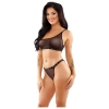 BAD BITCH BLING BRALETTE & BIKINI PANTY, S/M