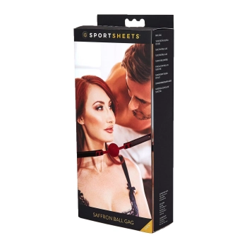 SPORTSHEETS SAFFRON BALL GAG