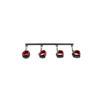 SPORTSHEETS SAFFRON SPREADER BAR AND CUFF SET