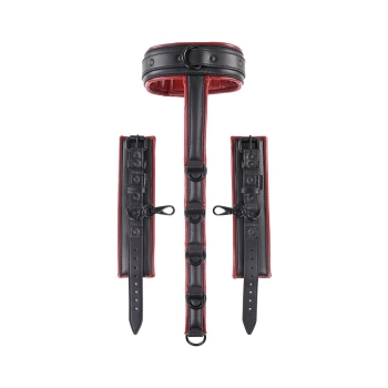 SPORTSHEETS SAFFRON NECK AND WRIST RESTRAINT