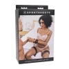 SPORTSHEETS SAFFRON THIGH AND WRIST CUF SET