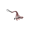 SPORTSHEETS SAFFRON BRAIDED FLOGGER