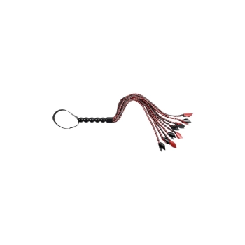 SPORTSHEETS SAFFRON BRAIDED FLOGGER