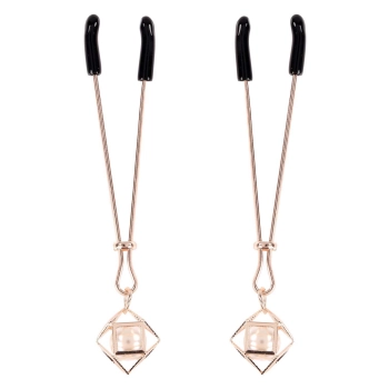 SEX AND MISCHIEF BRAT PEARL NIPPLE CLIPS