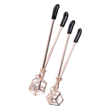 SEX AND MISCHIEF BRAT PEARL NIPPLE CLIPS