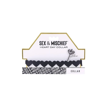 SEX AND MISCHIEF HEART DAY COLLAR