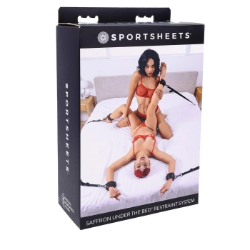 SPORTSHEETS SAFFRON UNDER THE BED RESTRAINT SYSTEM