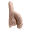 GENDER X 4INCH PACKER, LIGHT FLESH