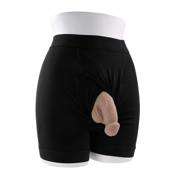 GENDER X 4INCH PACKER, LIGHT FLESH