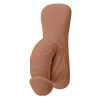 GENDER X 4INCH PACKER, MOCCA FLESH