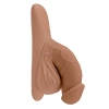 GENDER X 4INCH PACKER, MOCCA FLESH