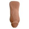 GENDER X 4INCH PACKER, MOCCA FLESH