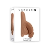 GENDER X 4INCH PACKER, MOCCA FLESH
