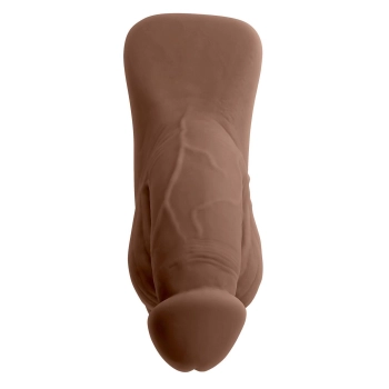 GENDER X 4 INCH PACKER, DARK FLESH