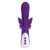 Wibrator punktu G Evolved Twirly Butterfly silikonowy USB 23 cm