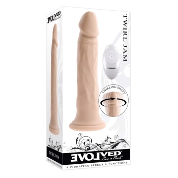 EVOLVED TWIRL JAM 9.25 INCH LIGHT FLESH