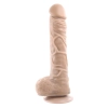 GENDER X 10 INCH 25 CM FLEXSKIN POSEABLE TRUE FEEL DILDO LIGHT