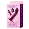 FEMMEFUNN VERSA BULLET WITH S SLEEVE DARK FUCSHIA