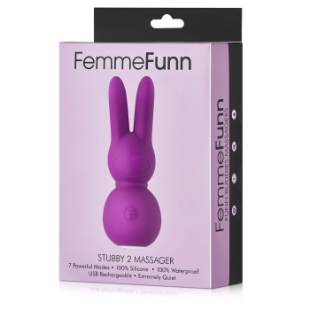FEMMEFUNN STUBBY 2 MASSAGER PURPLE