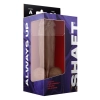 SHAFT MODEL A 7.5 INCH LIQUIDE SILICONE DONG WITH BALLS OAK