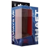 SHAFT MODEL C 7.5 INCH LIQUIDE SILICONE DONG WITH BALLS MAHOGANY