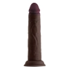 SHAFT MODEL J 8.5 INCH LIQUIDE SILICONE DONG MAHOGANY