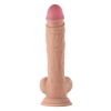 SHAFT MODEL A 10.5 INCH LIQUID SILICONE DONG WITH BALLS PINE