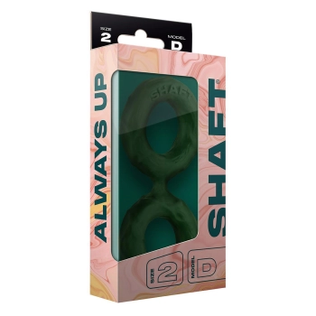 SHAFT DOUBLE C-RING MEDIUM GREEN