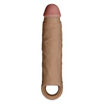 SHAFT SHEATH MODEL F 6.9 INCH LIQUID SILICONE SLEEVE OAK