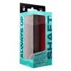 SHAFT SHEATH MODEL F 6.9 INCH LIQUID SILICONE SLEEVE MAHOGANY