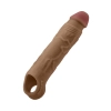 SHAFT SHEATH MODEL F SIZE 1 7.8 INCH LIQUID SILICONE SLEEVE OAK