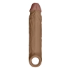SHAFT SHEATH MODEL F SIZE 1 7.8 INCH LIQUID SILICONE SLEEVE OAK