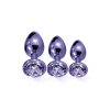 NIXIE METAL BUTT PLUGÂ TRAINERÂ SET, PURPLE METALLIC