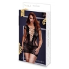 CORSET FRONT LACE MINI DRESS, XL