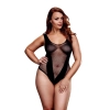 FISHNET JAQUARD V TEDDY, XL