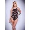 BACI JACQUARD BODYSUIT BLACK, OS